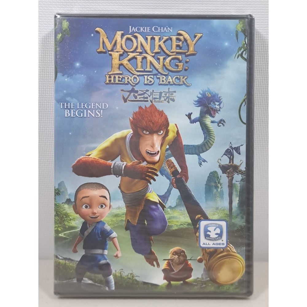 MONKEY KING HERO IS BACK New Sealed DVD Jackie Chan Family Movie PG